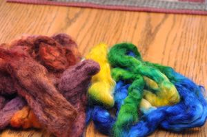 Dyed fiber