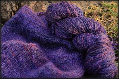 Purple Handspun