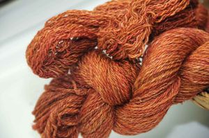 Foxfire yarn
