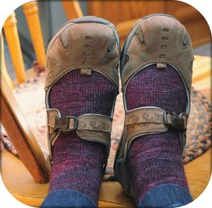 Cape cod socks with shoes