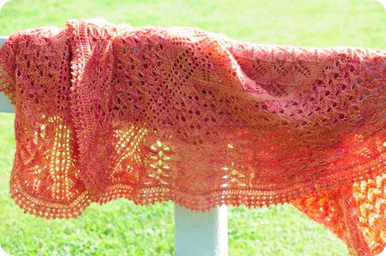 bee blanket on the fence