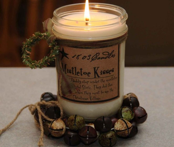 Mistletoe Kisses Candle