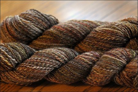 Brown handspun
