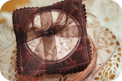 Finished coasters end