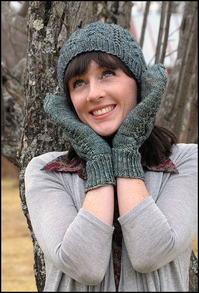 Ashley Hat and Mittens