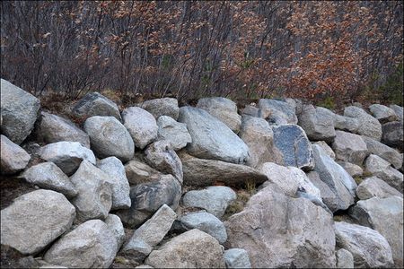 Cathedral ledge boulders