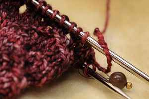 A peek of Red Flannel Opulence