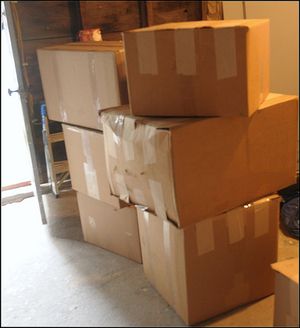 Boxes of fleece