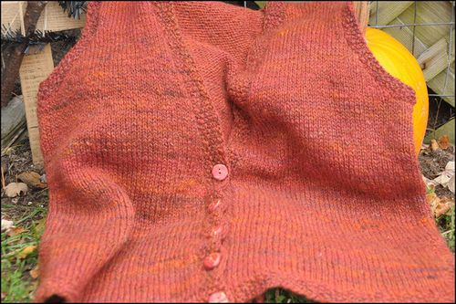 Handspun vest